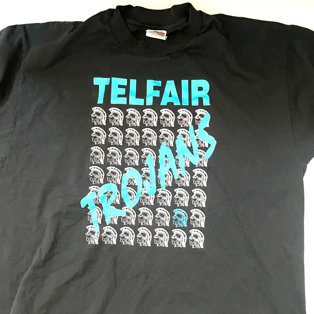 Telfair Trojans Hanes men’s Size XL t shirt